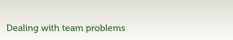 Dealing with team problems_Title
